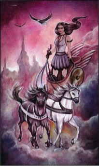 Tarotkaart 'De Zegewagen'
