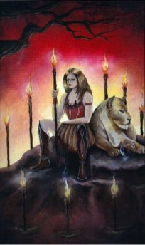 Tarotkaart 'Negen van Staven'