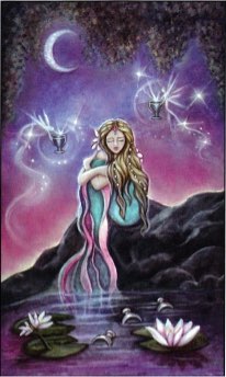 Tarotkaart 'Vijf van Kelken'