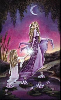 Tarotkaart 'Zes van Kelken'