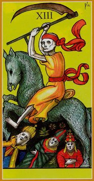 Tarotkaart 'De Dood'