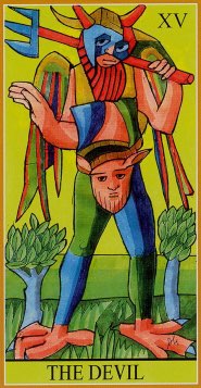 Tarotkaart 'De Duivel'