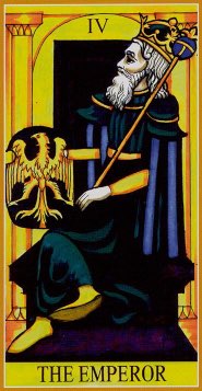 Tarotkaart 'De Keizer'