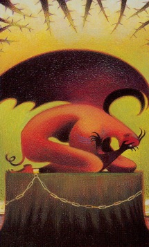 Tarotkaart 'De Duivel'