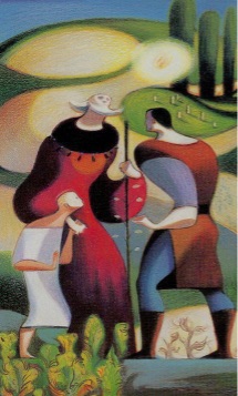 Tarotkaart 'De Hierofant'