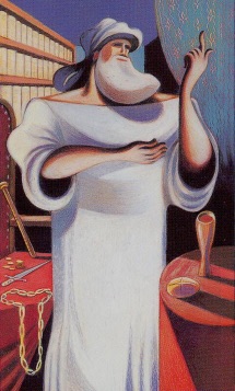 Tarotkaart 'De Magiër'