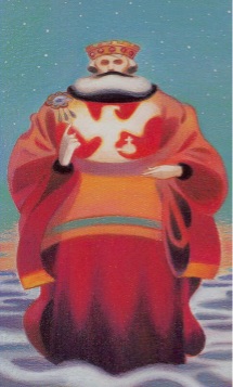 Tarotkaart 'Drie van Kelken'