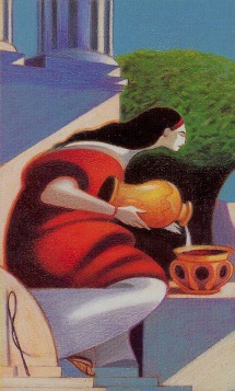 Tarotkaart 'Matigheid'