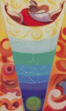 Tarotkaart 'Negen van Kelken'