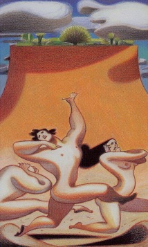 Tarotkaart 'Negen van Pentagrammen'