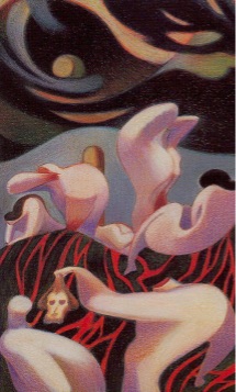 Tarotkaart 'Ridder van Zwaarden'