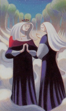 Tarotkaart 'Twee van Kelken'