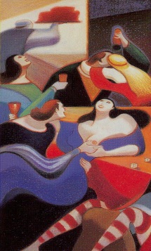 Tarotkaart 'Vijf van Staven'