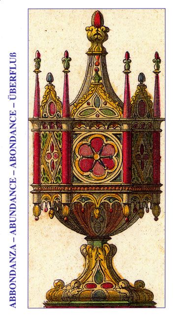 Tarotkaart 'Aas van Kelken'