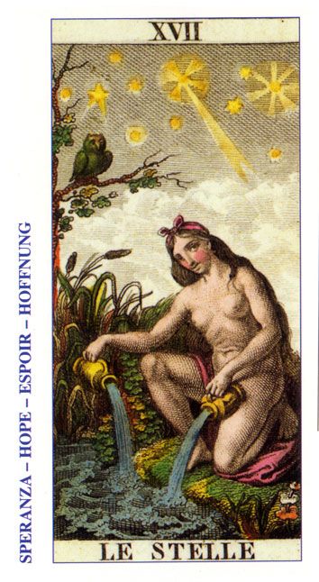 Tarotkaart 'De Ster'