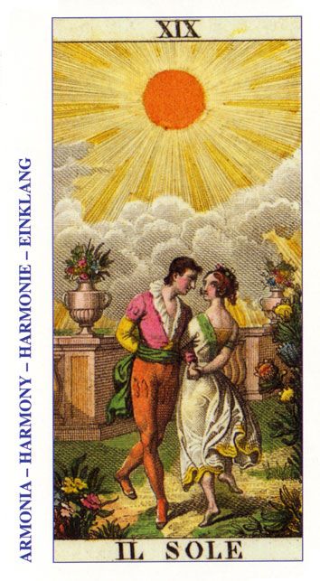 Tarotkaart 'De Zon'