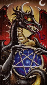 Tarotkaart 'Aas van Pentagrammen'