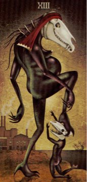 Tarotkaart 'De Dood'
