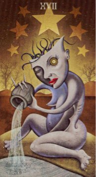 Tarotkaart 'De Ster'