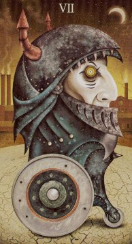 Tarotkaart 'De Zegewagen'