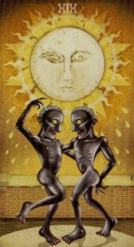 Tarotkaart 'De Zon'