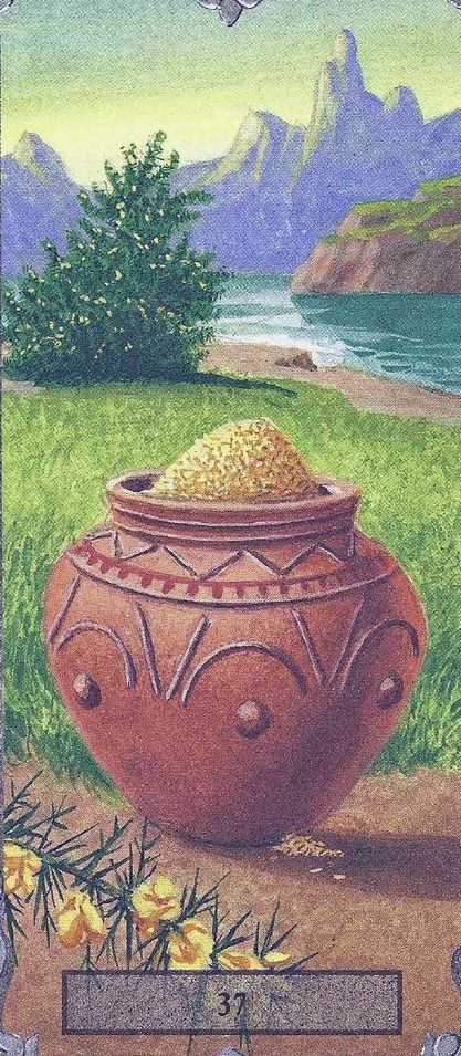 Tarotkaart 'Aas van Kelken'