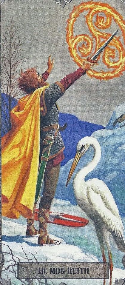 Tarotkaart 'Het Rad van Fortuin'