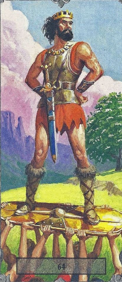 Tarotkaart 'Koning van Staven'