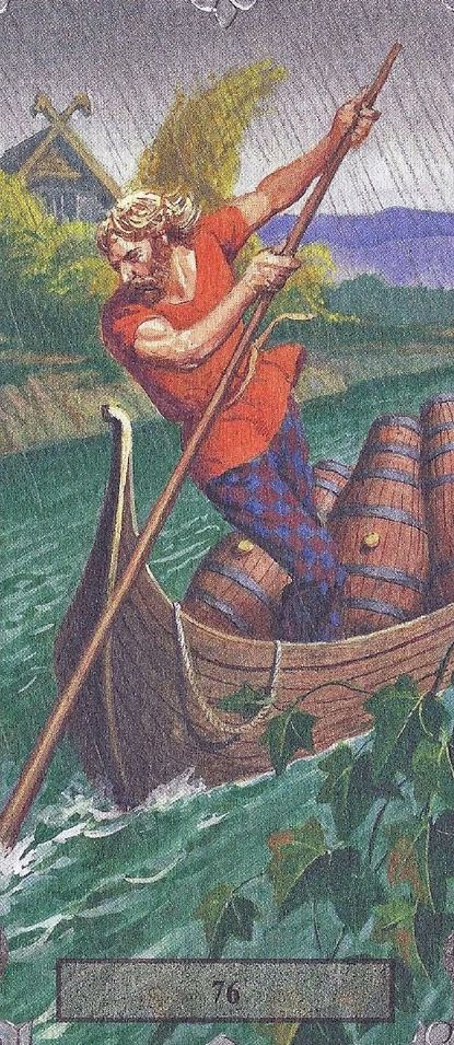 Tarotkaart 'Ridder van Pentagrammen'