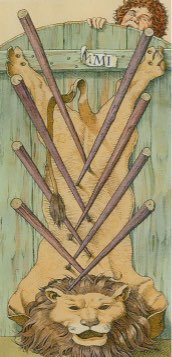 Tarotkaart 'Acht van Staven'