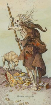 Tarotkaart 'De Dood'