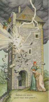 Tarotkaart 'De Toren'