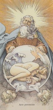 Tarotkaart 'De Wereld'