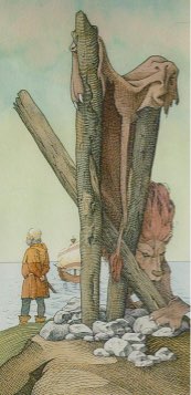 Tarotkaart 'Drie van Staven'