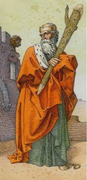 Tarotkaart 'Koning van Staven'