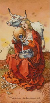 Tarotkaart 'Matigheid'