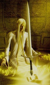 Tarotkaart 'Aas van Zwaarden'