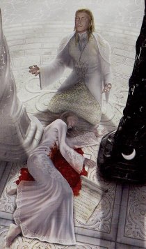 Tarotkaart 'De Hogepriesteres'