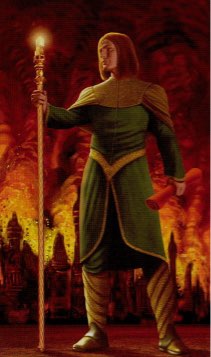 Tarotkaart 'Koning van Staven'