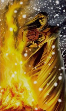 Tarotkaart 'Koning van Zwaarden'