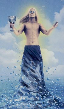 Tarotkaart 'Ridder van Kelken'