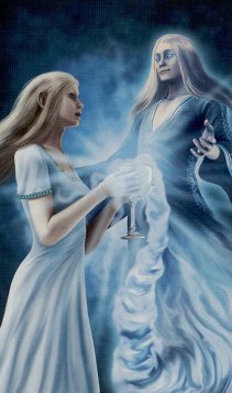 Tarotkaart 'Twee van Kelken'