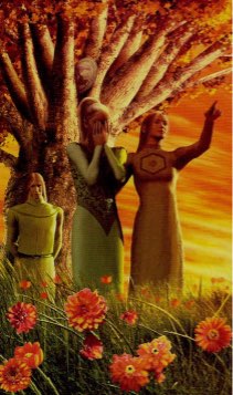Tarotkaart 'Zes van Pentagrammen'