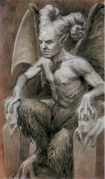 Tarotkaart 'De Duivel'