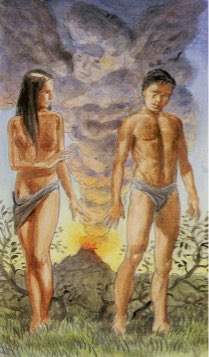 Tarotkaart 'De Geliefden'