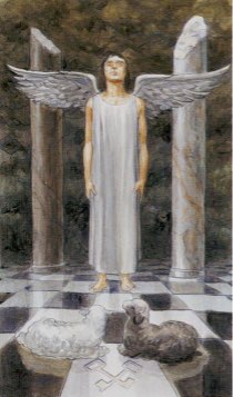 Tarotkaart 'De Hierofant'