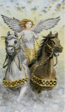 Tarotkaart 'De Zegewagen'