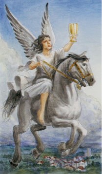 Tarotkaart 'Ridder van Kelken'