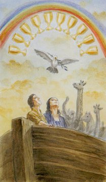 Tarotkaart 'Tien van Kelken'