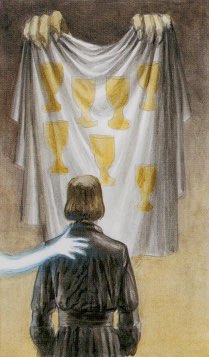 Tarotkaart 'Zeven van Kelken'
